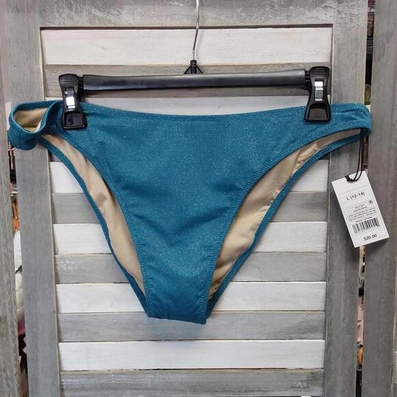 High Leg Extra Cheeky Bikini Bottom | Shade & Shore | Large (12/14) - Picture 1 of 6